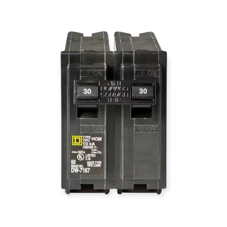 Homeline 30 Amp 2-Pole Circuit Breaker(HOM230CP)